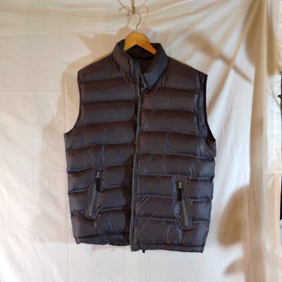 Champs Other - NWT Men's Zip-Up Puffer Vest - Gray - Size Large by Champs Sports Gear